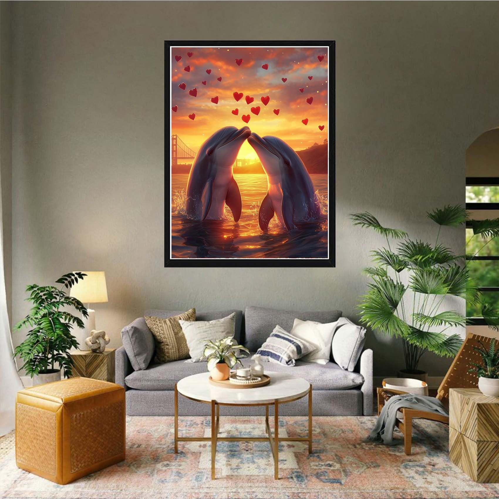 VAIIEYO Diamond Painting Volledige Boor Hond, 5D DIY