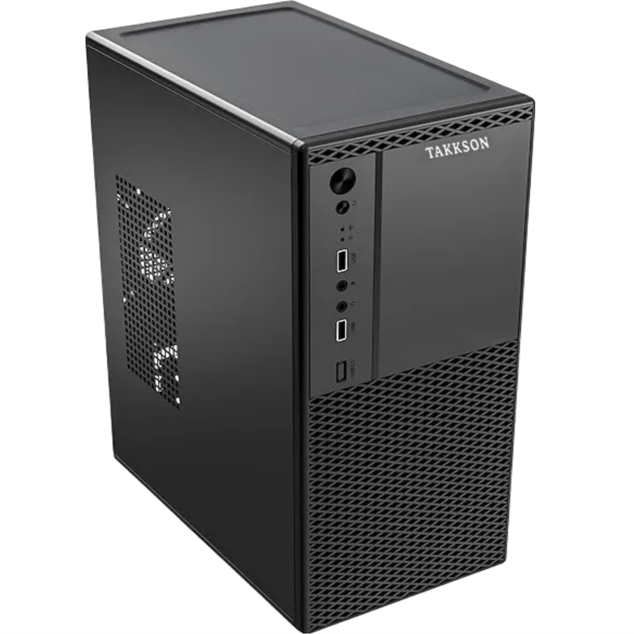TAKKSON Desktop PC 4th16256 (Core i5 4th Gen | 16 GB Ram | 256 GB SSD | HD Graphics | HDMI | VGA | USB 3.0 | Win-10) Basic Software Installed (Computer CPU)