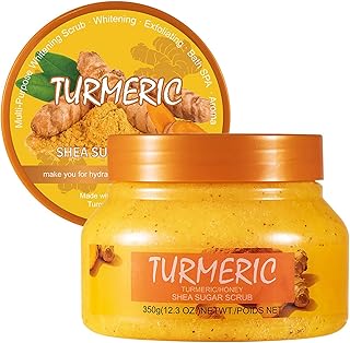 Exfoliante facial de azúcar de karité ultra h...