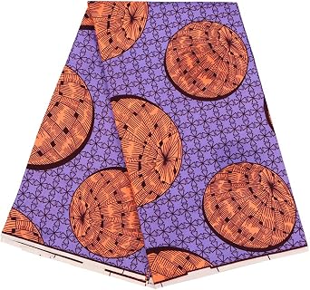 African Fabric 6 Yard Printed Wax Cloth African Ankara Fabric for Party Dress 6132