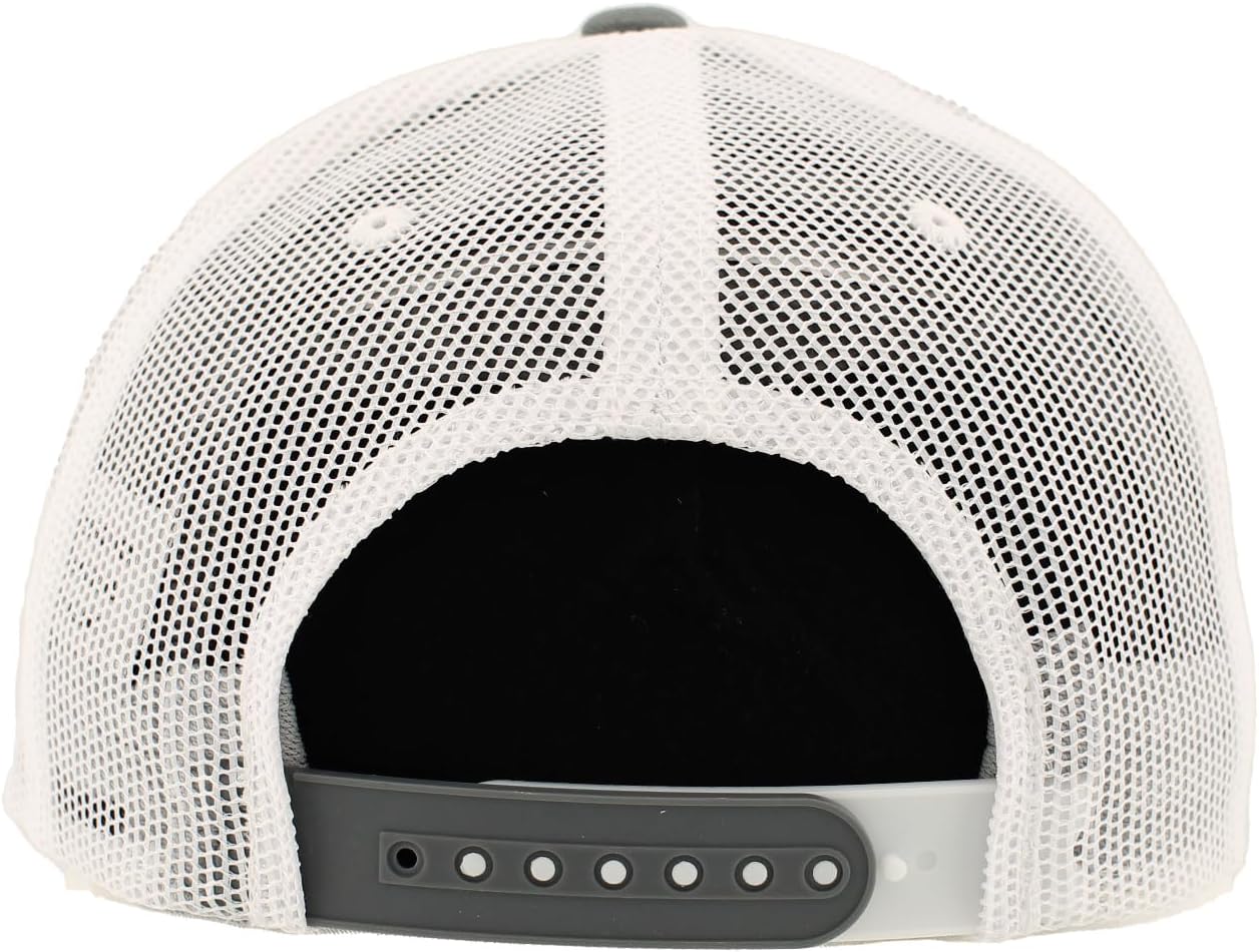 Ohio State Buckeyes NCAA Officially Licensed Snapback Hat Big Rig Patch Smoke White Switchback - Image 4