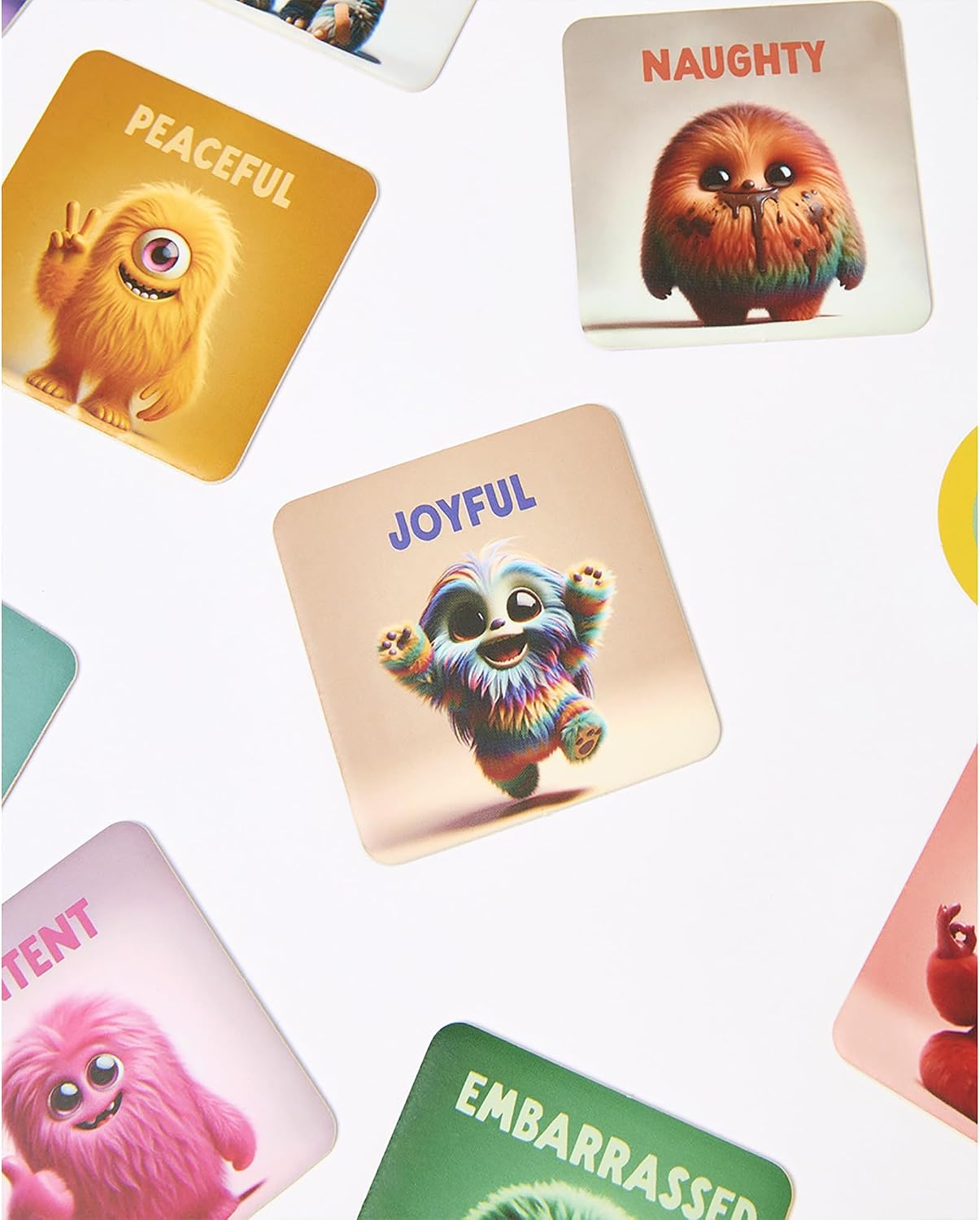 Journey of Something: Emotional Monsters Bingo - Classic Game, Learn Feelings Through Play, Character Illustrations, Educational, Kids 6+, 2+ Player