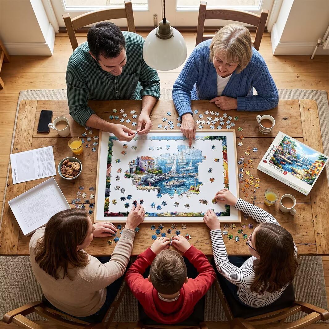 Puzzle dla dorosłych 1000, Włochy puzzle dla dorosłych -4470