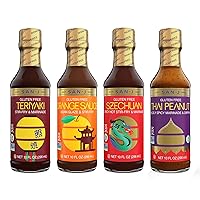 Vista 19 de San-J Salsa Teriyaki sin gluten, 10 onzas (paquete de 2)