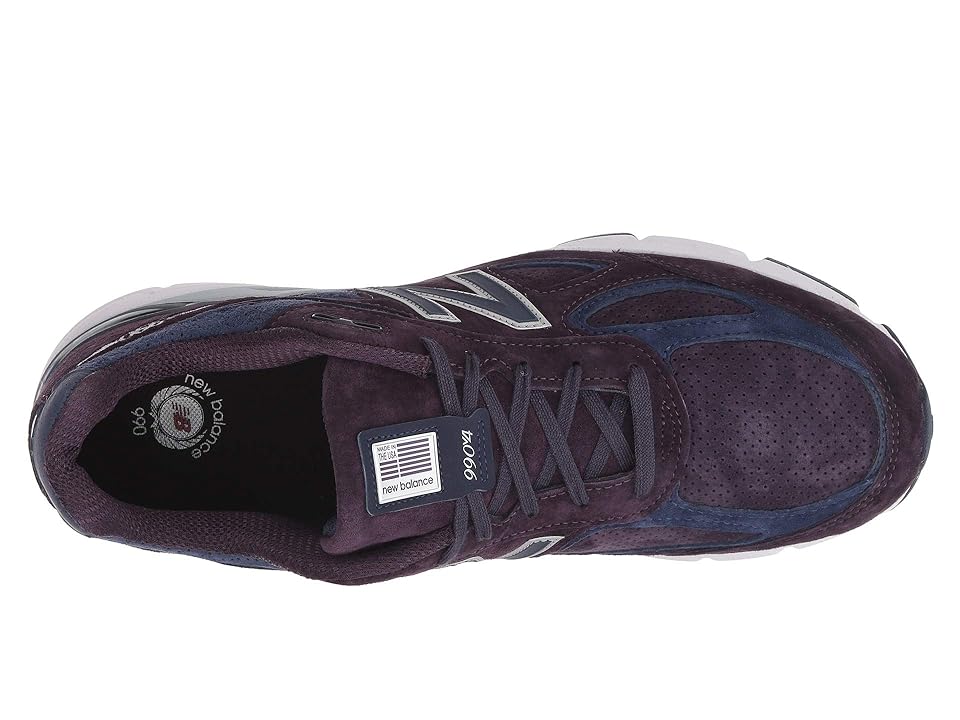 

New Balance M990V4 (Elderberry/Pigment) Men's Shoes, Black
