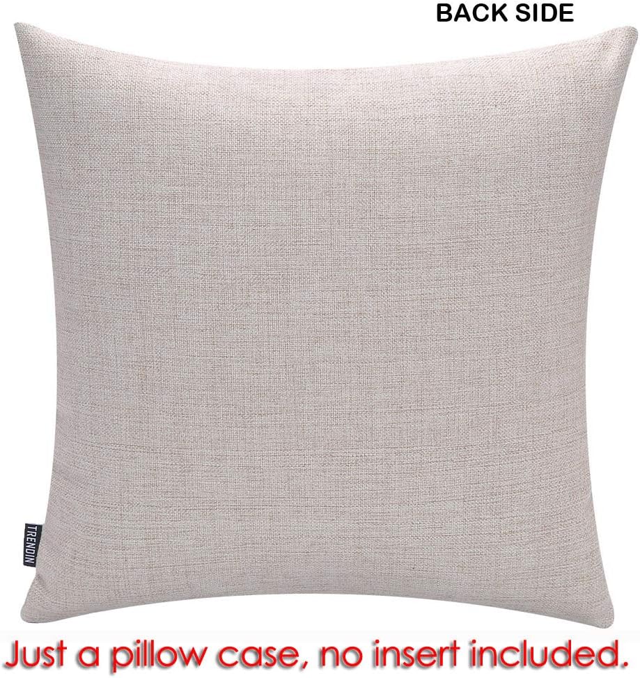 TRENDIN Nautical Throw Pillow Covers Accent Cushion Cases for Couch Sofa Sea Home Decor 18 X 18 Inches Pink PL646TR - Image 5