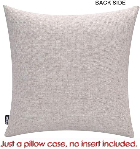 Miniatura 4 de TRENDIN Joy PL753TR - Funda de almohada cuadrada de 18 x 18 pulgadas, con corona de Navidad, decoración de invierno verde para el hogar, silla,