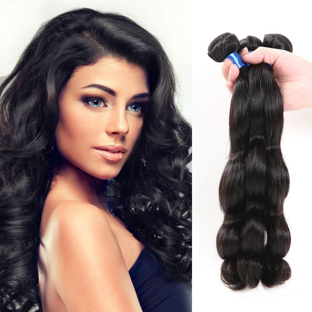 Hair Brazilian Body Wave 10 12 14 16 inches Virgin human Hair 4 Bundles body wave Bundles Natural Color