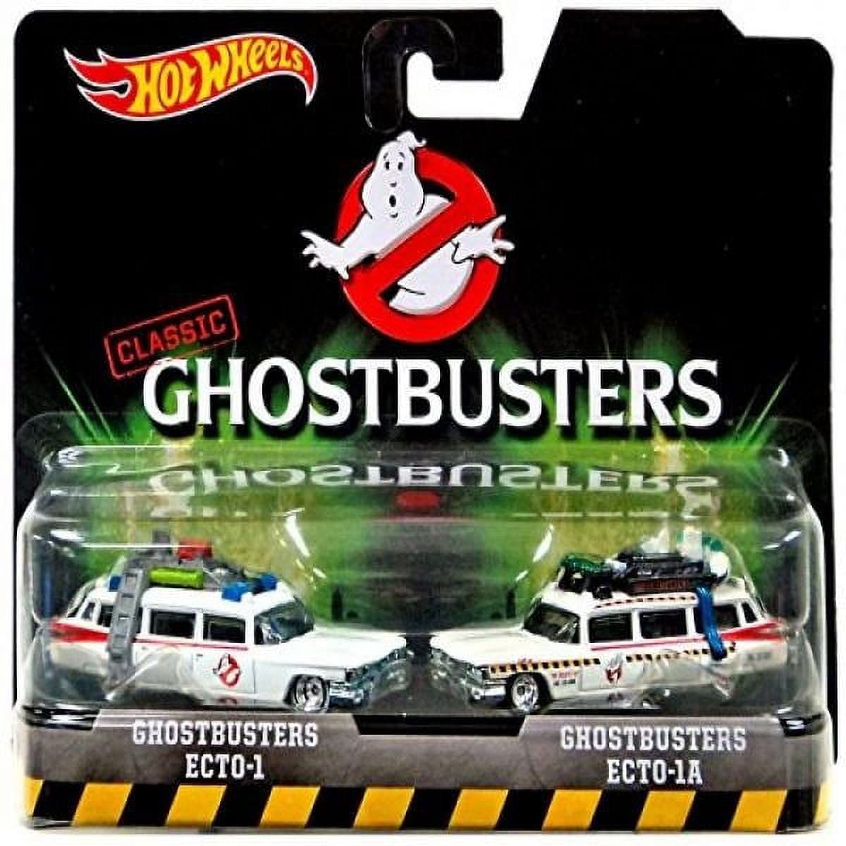ホットウィール Ghostbusters Ecto 1A 1:18 ミニカー Amazon.com: Hot Wheels, Classic Ghostbusters Ecto-1 and Ecto-1A