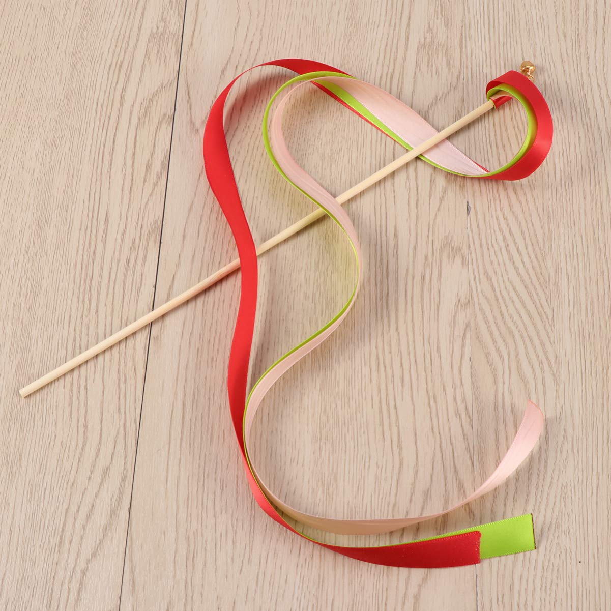 HEALLILY 50 Varitas De Boda con Cinta Y Campana Varitas De Hadas con Serpentinas De Colores Surtidos 23.62 Pulgadas para Ceremonia Recepción Fiestas Y Juegos