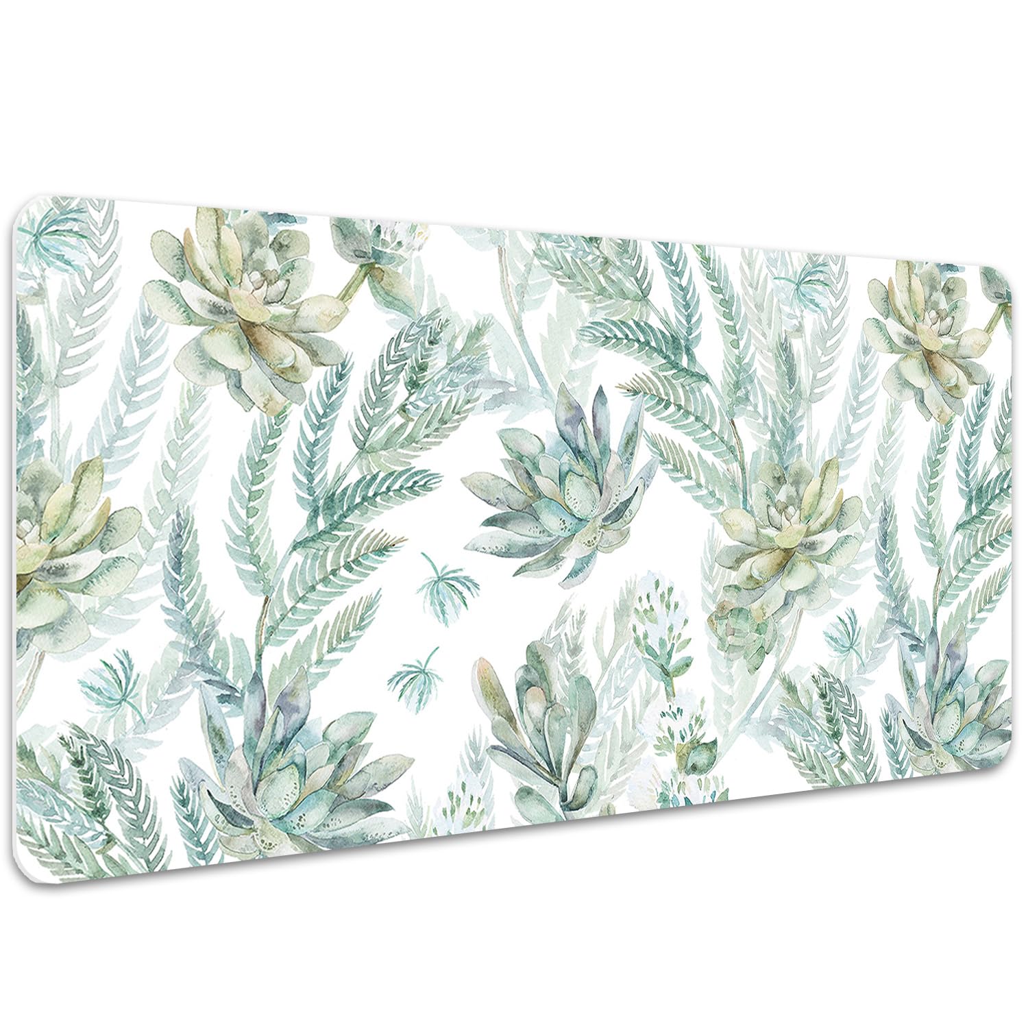 Sottomano da Scrivania 100x50 cm in Vinile PVC Protezione e Decorazione Facile da Pulire Superficie Protettiva per Ufficio e Casa Antiscivolo Impermeabile - Rocce dipinte