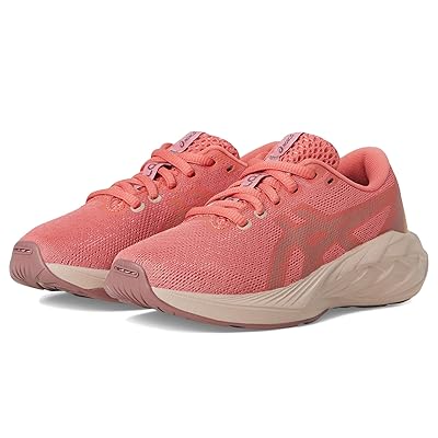 ASICS Kids Novablast 5 Grade School (Little Kid/Big Kid) Kids Shoes Dark Pink Clay/Rubble Red