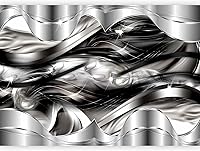 Vista 21 de artgeist Mural de pared abstracto marrón de 116 x 83 pulgadas, papel tapiz autoadhesivo para despegar y pegar, autoadhesivo, extraíble, gran