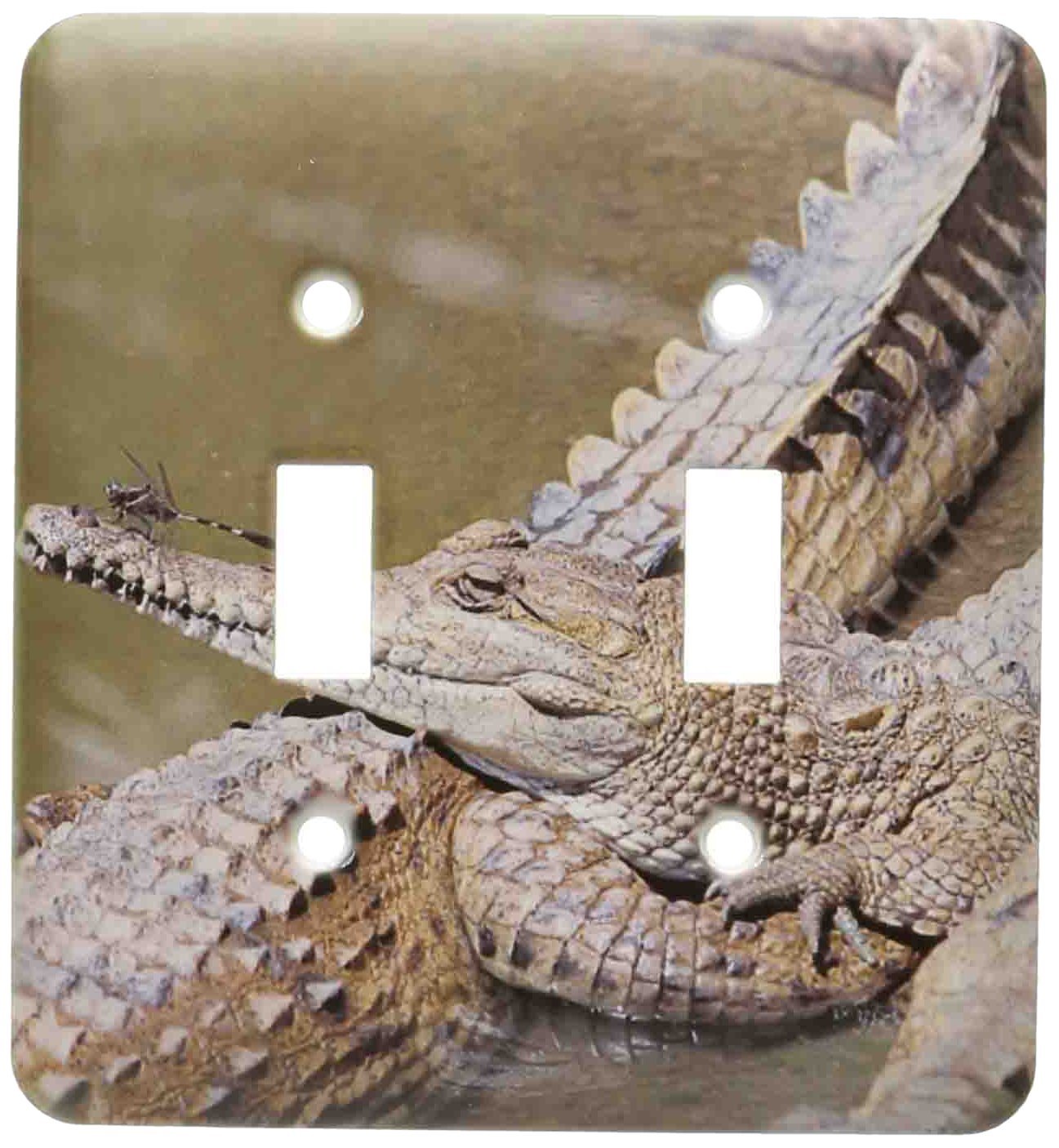 Interrupteur à baïonnette 3dRose LSP_46169_2 libellule crocodile
