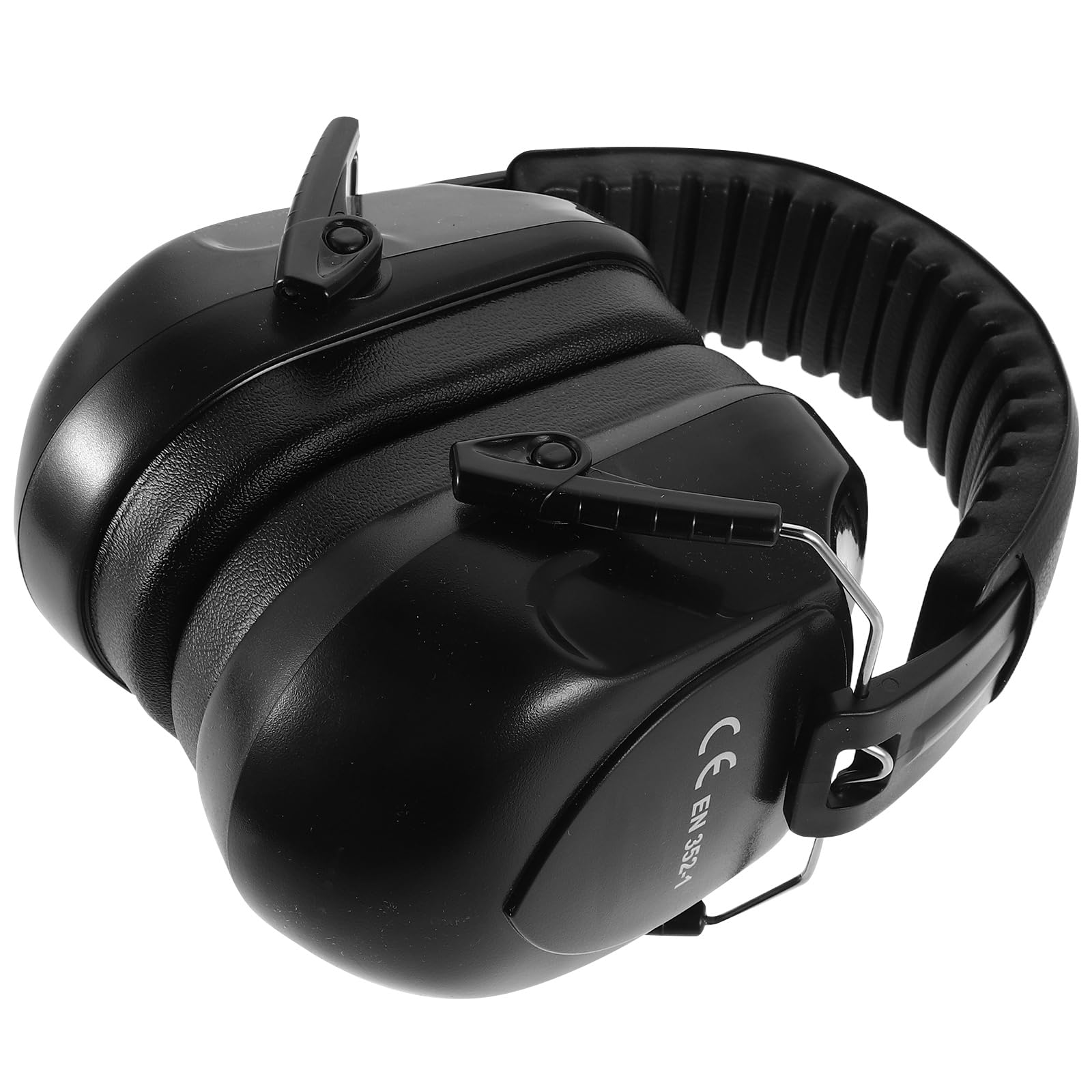 SOIMISS Cuffie Paraorecchie Insonorizzate 2 Pezzi Abs Nero | Riduzione del Rumore ad Alta Efficienza, per Studio e Shooting Range, Struttura Sound Dampening