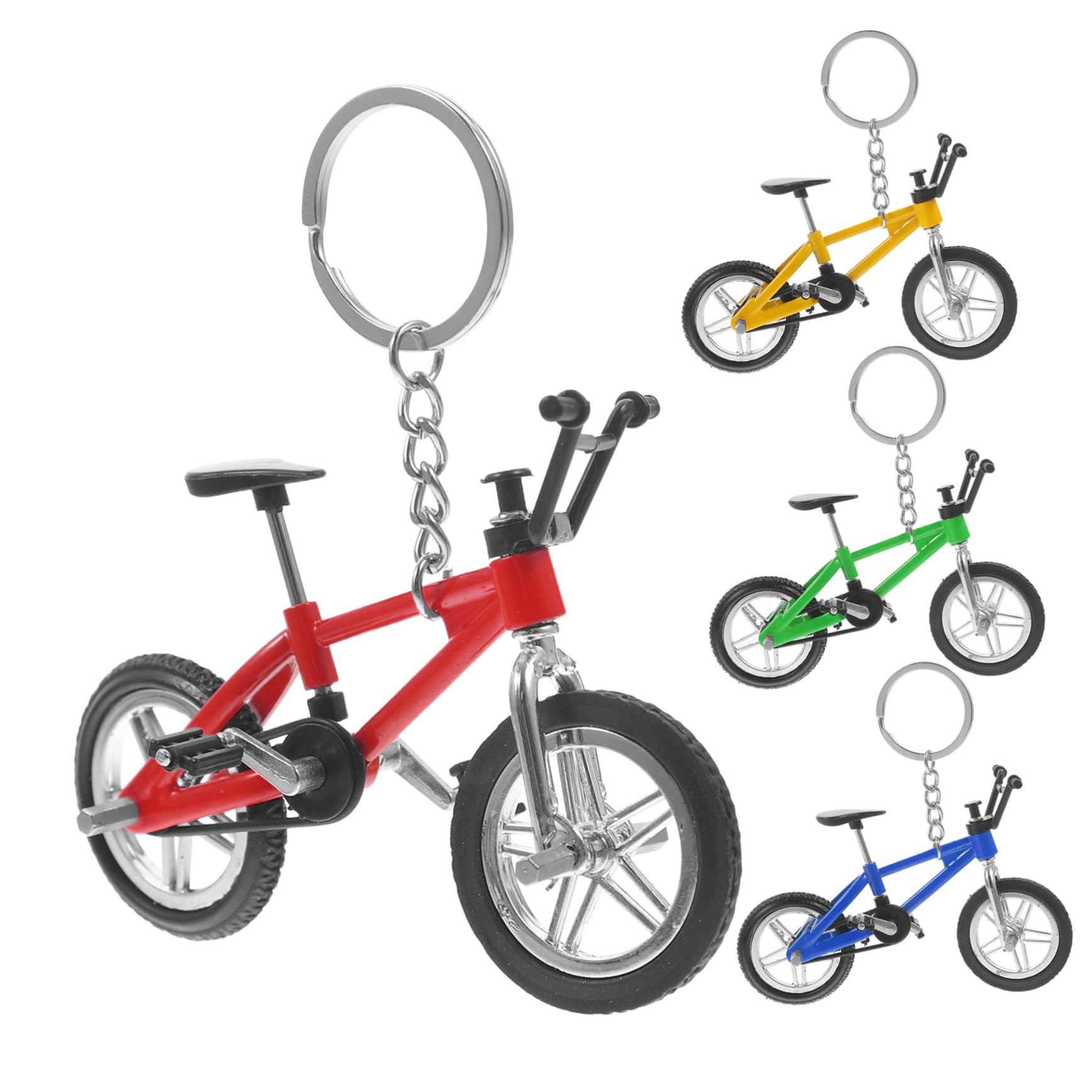 20kawałki Modeli Rowerów Górskich Kluczyk z Wisiorkiem Dekoracja Do Plecaków Torebek i Kluczy Idealny Dla Miłośników Rowerów i Kolekcjonerów Zabawek