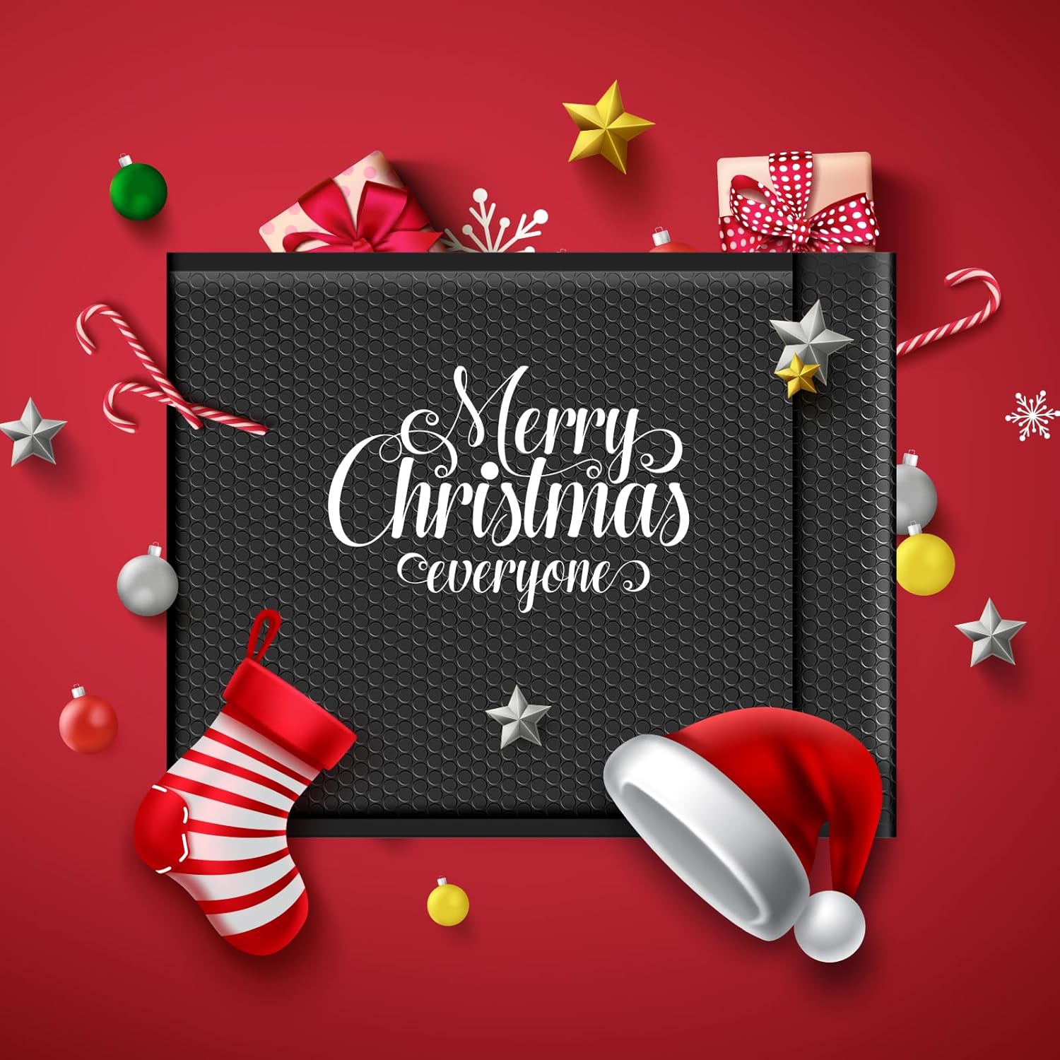 Metronic Large Bubble Mailers 12x15 Inch Black 25 Pack Waterproof Padded Envelopes Opaque Bubble Mailer Cushioning Bubble Envelopes for Shipping Clothes, Books,Jewelry Makeup Supplies - Image 9