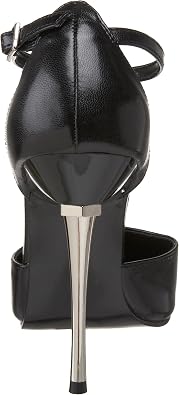 The Highest Heel Women's Slick Ankle-Strap Pump