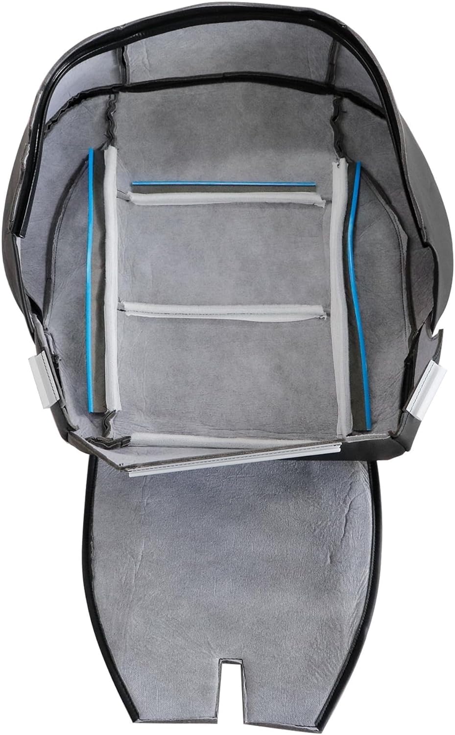 Driver and Passenger Side Bottom Leather Seat Covers Black Fit for Nissan Titan LE XE Black 2005 2006 2007 2008 2009 2010 2011 2012 2013 2014 2015