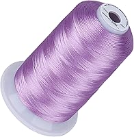 Vista 132 de Simthread 5500 yardas de hilo de bordar, 5000M de alto rendimiento 40 WT 100% hilo de poliéster – Más de 170 colores vívidos, clasificado de alta