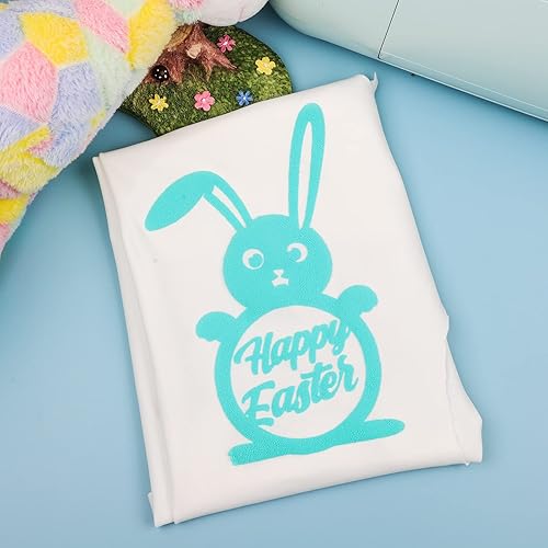 Miniatura 6 de GIRAFVINYL Vinilo de transferencia de calor verde azulado  10 x 4 pies de vinilo 3D de transferencia de calor para camisetas, vinilo para planchar