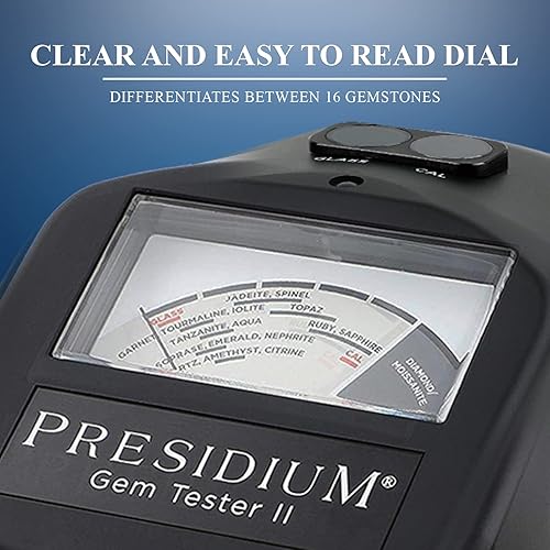 Vista 2 de Presidium Instruments Gem Tester II (PGT II) con calibración térmica asistida (ATC) para identificar diamantes/moissanitas y piedras preciosas