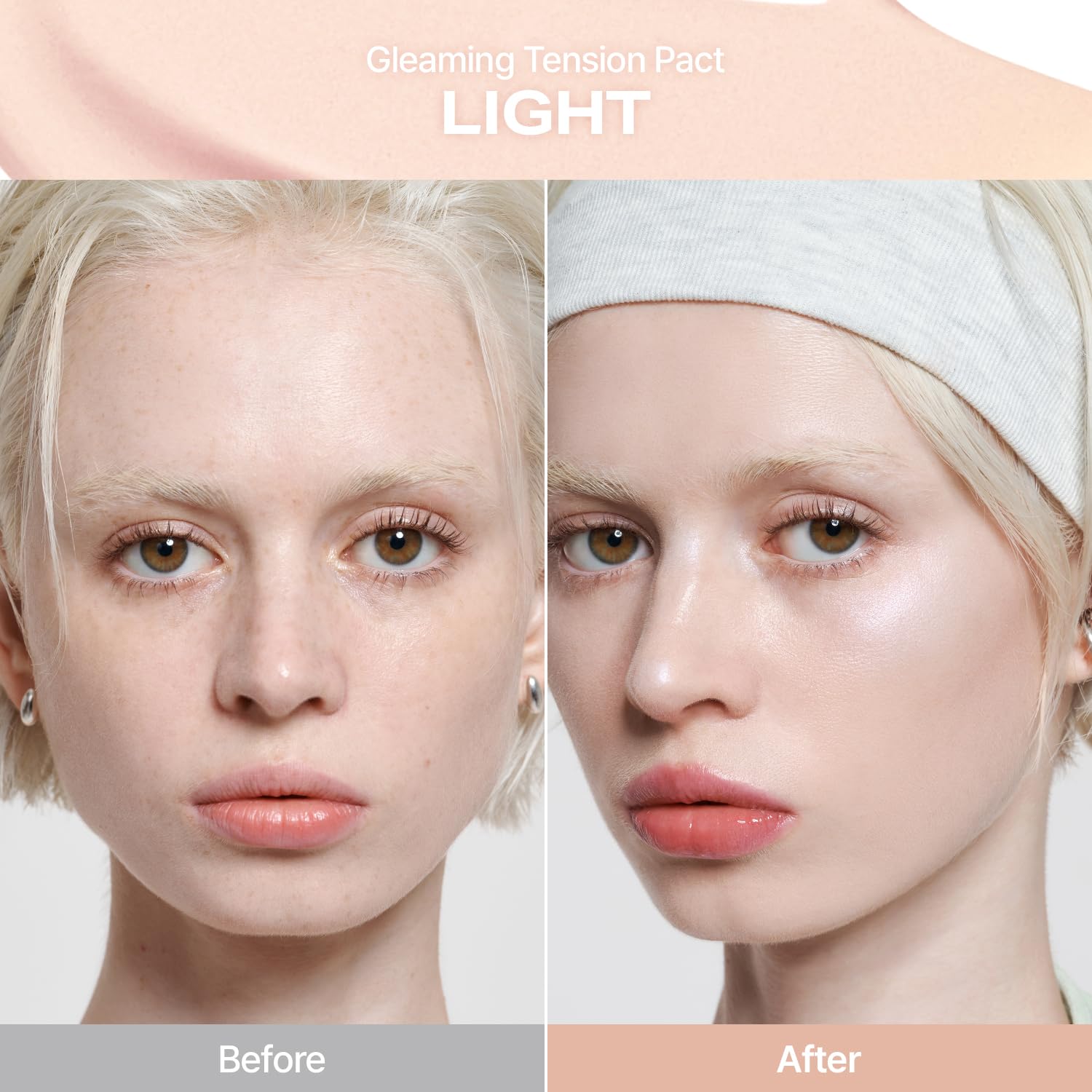 2aN Gleaming Tension Cushion Foundation Pact 0.45 oz, Korean Cushion Foundation Makeup, Lightweight & Buildable Coverage with Ceramides and Centella Asiatica (#17 Pure Ivory, 0.45 oz) - Image 3