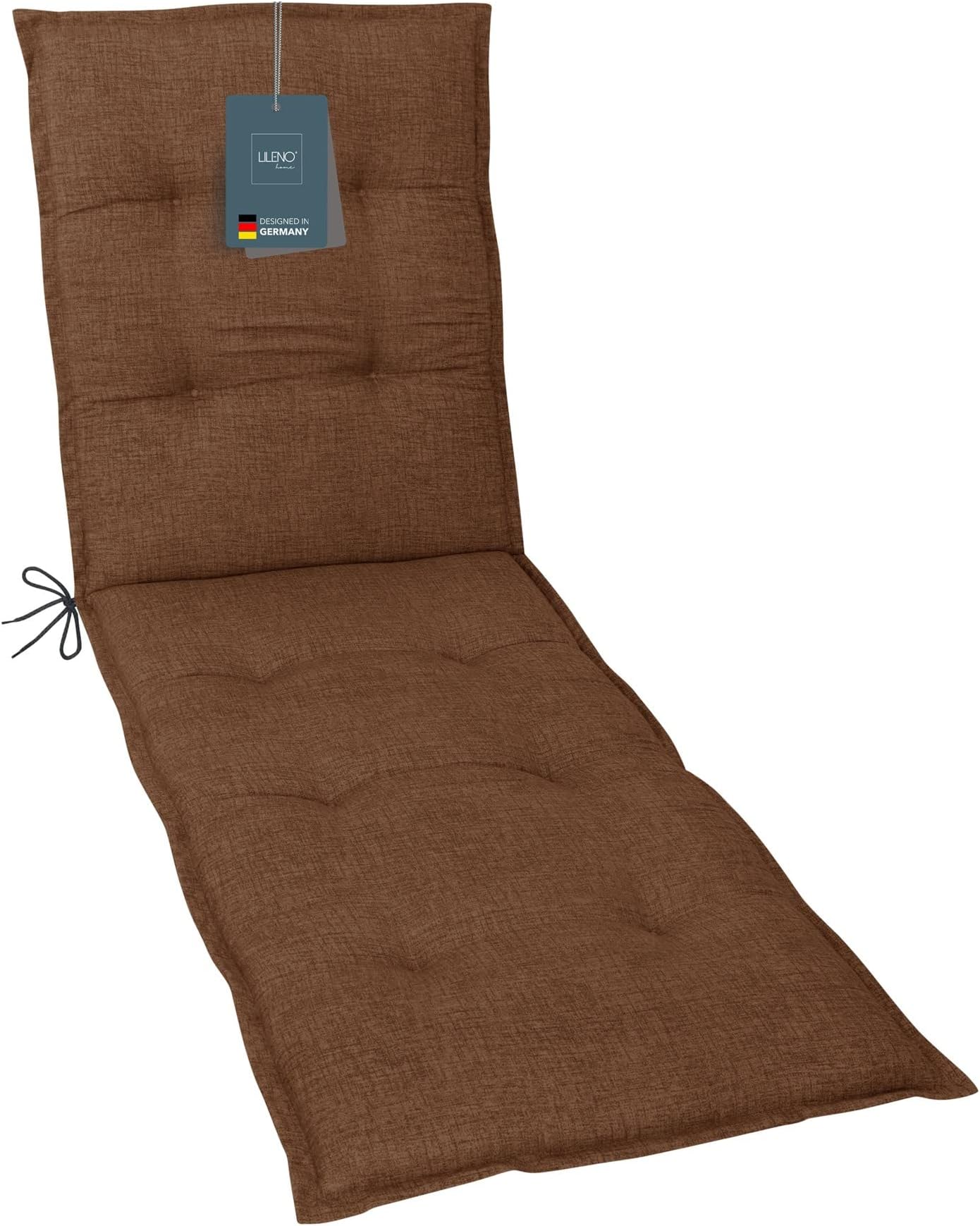 LILENO HOME Sonnenliege Auflage als [1er Set Rollliege] in Bordeaux