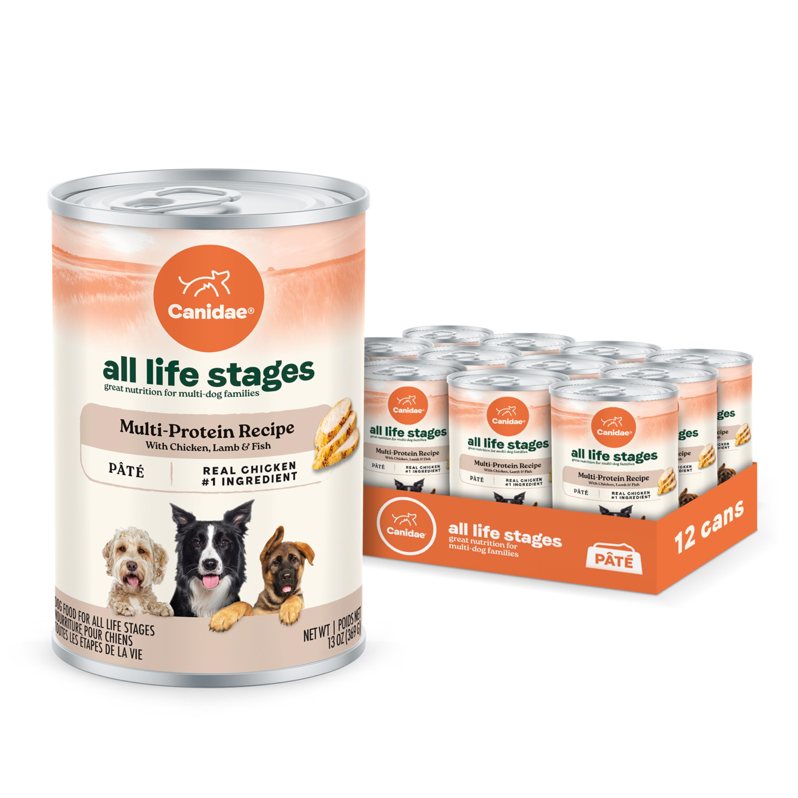 Canidae All Life Stages Premium Wet Dog Food for All Breeds, All