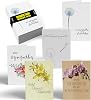 Better Office Products Condolence Card Assortment, Pack of 100, 4 x 6 inches, 5 cover designs, Blank inside, Envelope included, Pack of 100