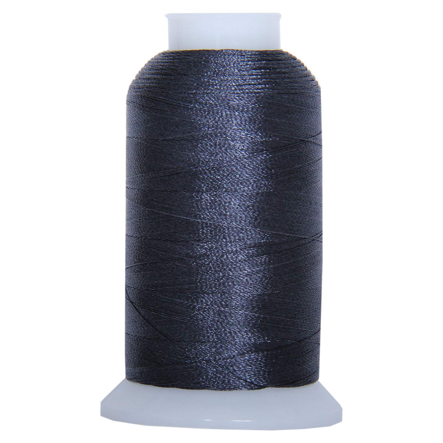 ThreadArt Polyester Machine Embroidery Thread, 1000M 40wt, Charcoal 1241