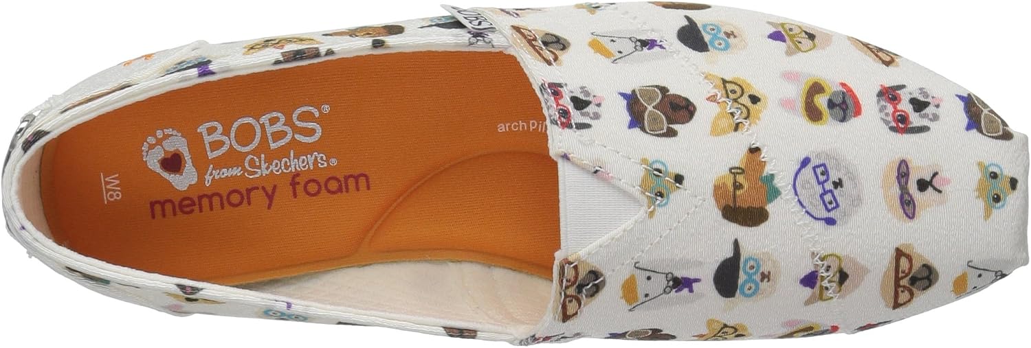 Skechers BOBS Women's Bobs Plush-Dream Doodle Ballet Flat