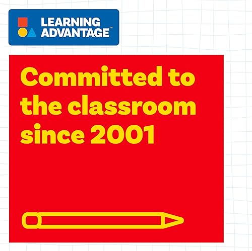 Miniatura 7 de LEARNING ADVANTAGE - 7524 Learning Advantage, monedas de plástico de cuartos de juego - Juego de 100