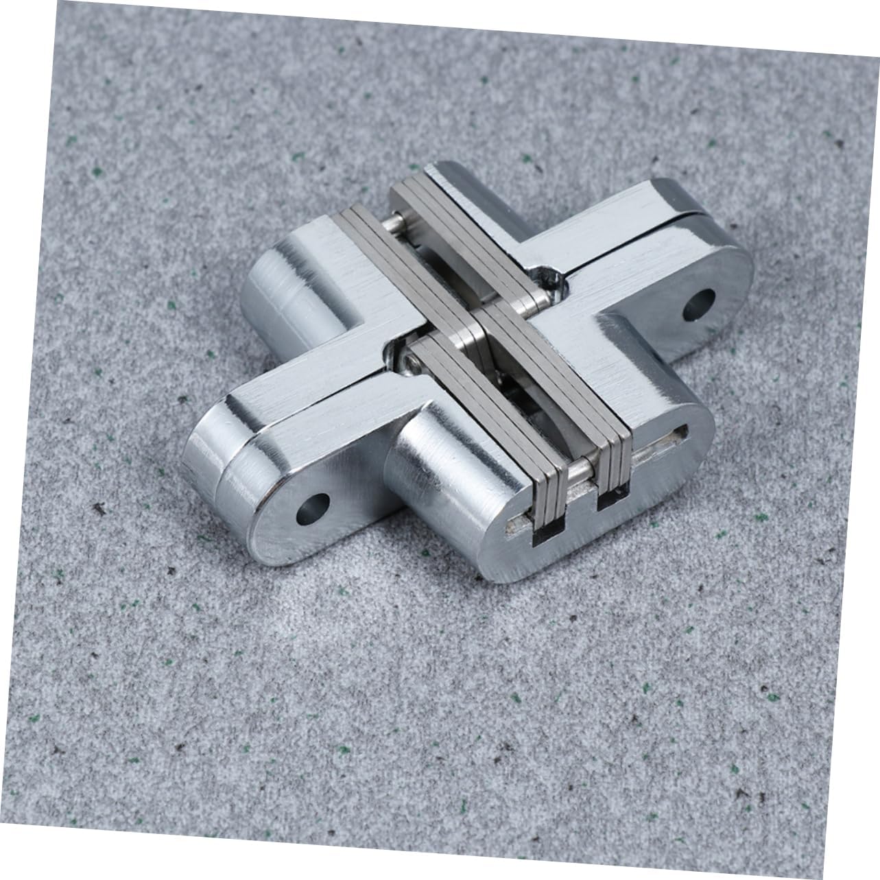 2pcs Cross Door Hinge 304 Stainless Steel Concealed for Folding Doors