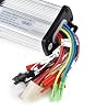 Brushless DC Motor Controller 36V 48V Dual Mode, 350W 18A Current Limit, Intelligent 6-Tube Design for Electric Bicycle Conversion(36V)