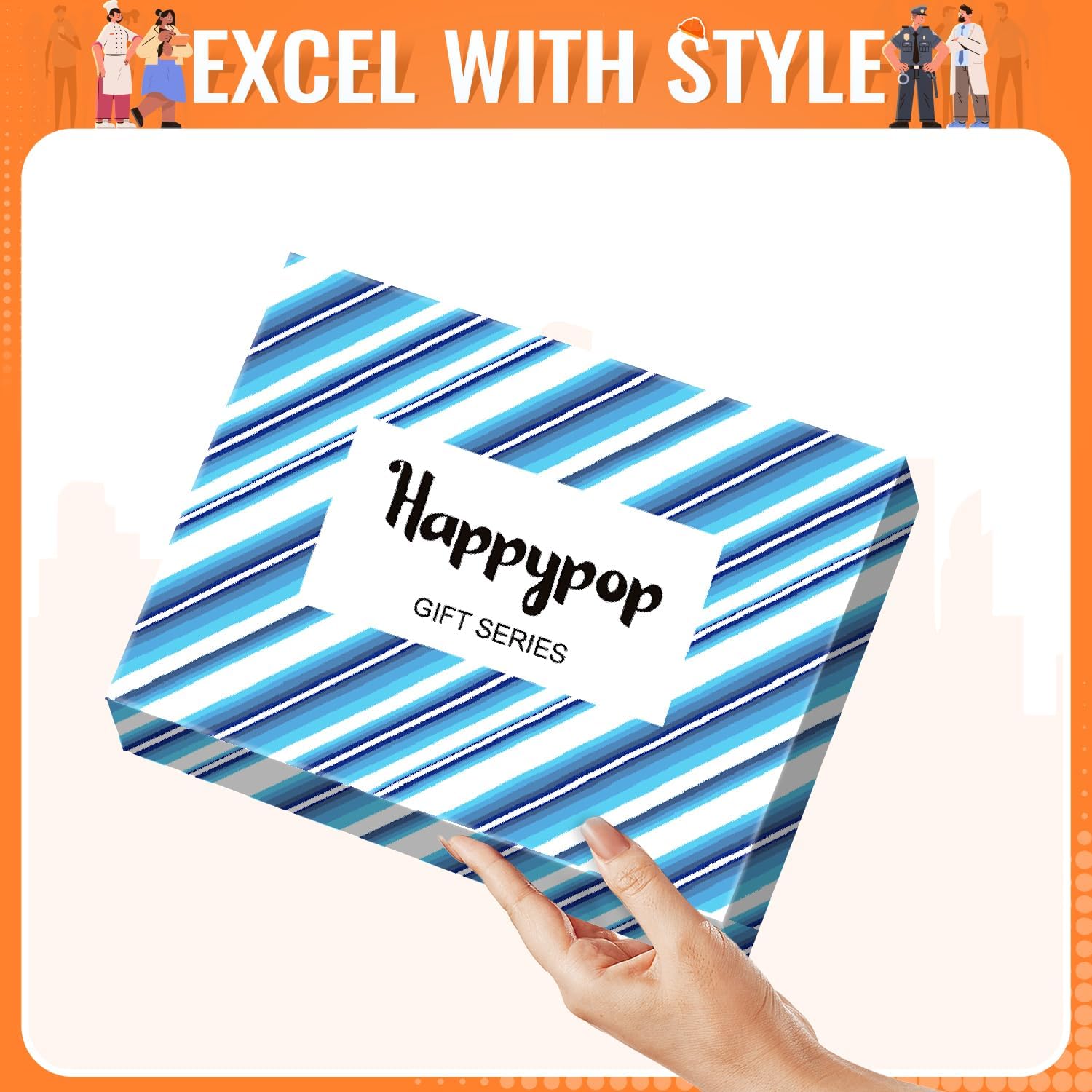 Zmart Appreciation Gifts - Funny Socks for Lawyer Doctor and Guitar Lover in 2 Pack - Image 4