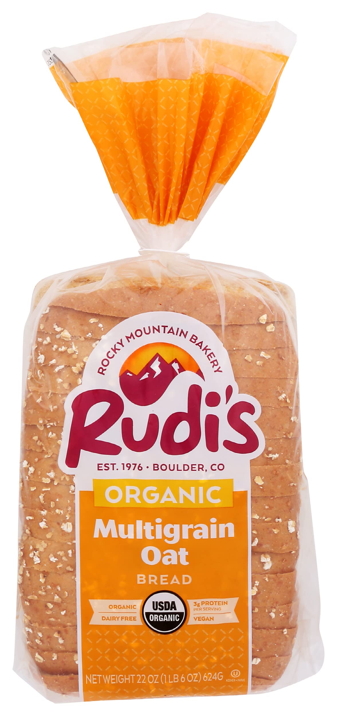 Rudi's Organic Bakery Multigrain Oat, 22 oz
