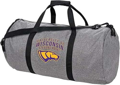 Miniatura 57 de Collegiate Primary Logo Collection Bolsa de lona ligera para deportes y gimnasio plegable para viajes, Bob Jones Bruins