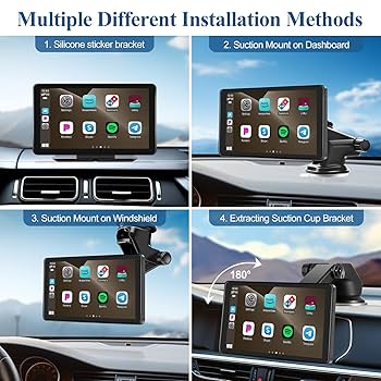 Apple - maruyama4812 Amazon.com: Portable Apple Carplay Screen for Car, 7