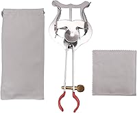 Vista 1 de Clip de hoja musical de plata clip de trompeta clip de música Lira Instrumento Accesorios