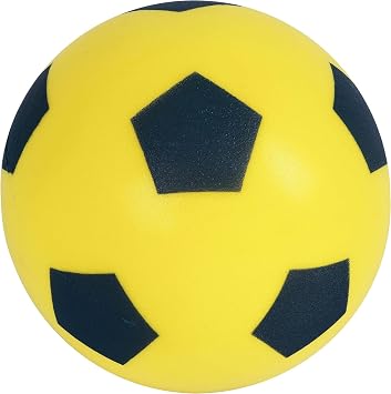 Fun Sport 20 cm Football | Indoor/Outdoor Soft Sponge Foam Soccer Ball | Play Many Games for Hours of Fun | Suitable for Adults, Boys and Girls of All Ages