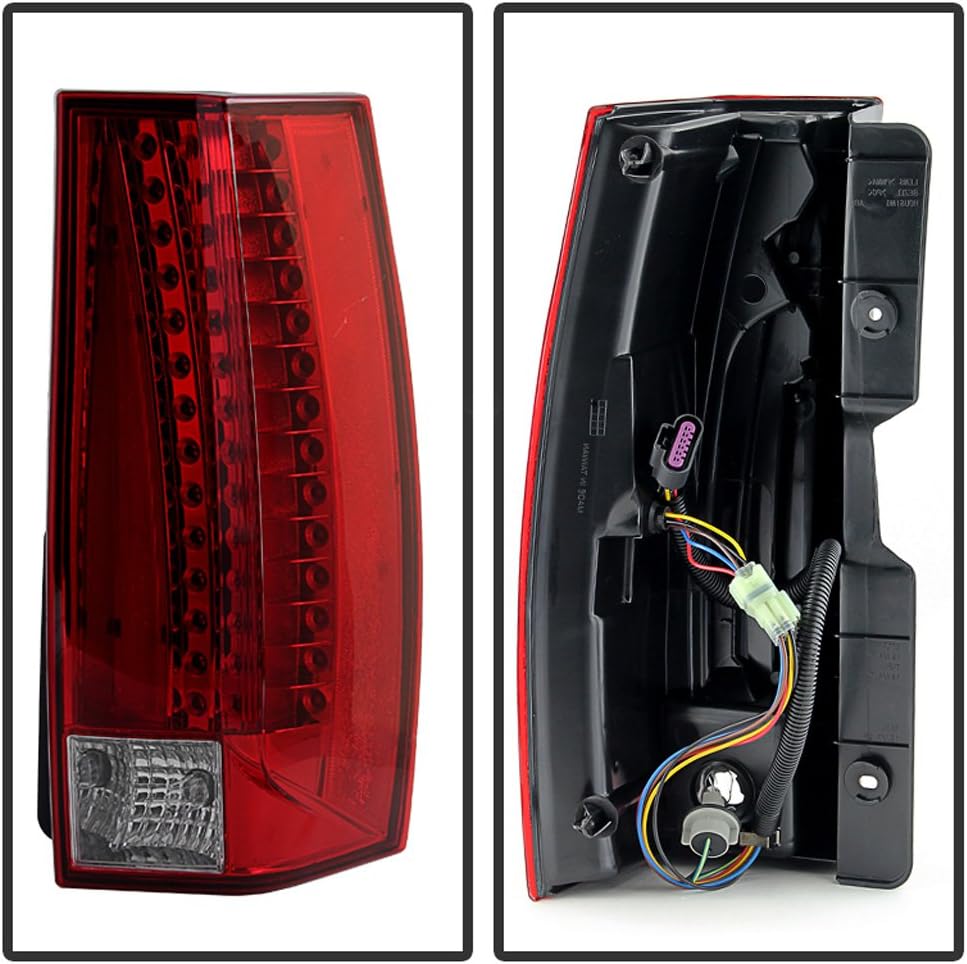 ACANII - for 2007-2014 Cadillac Escalade ESV LED Rear Replacement Tail Light - Passenger Side Only