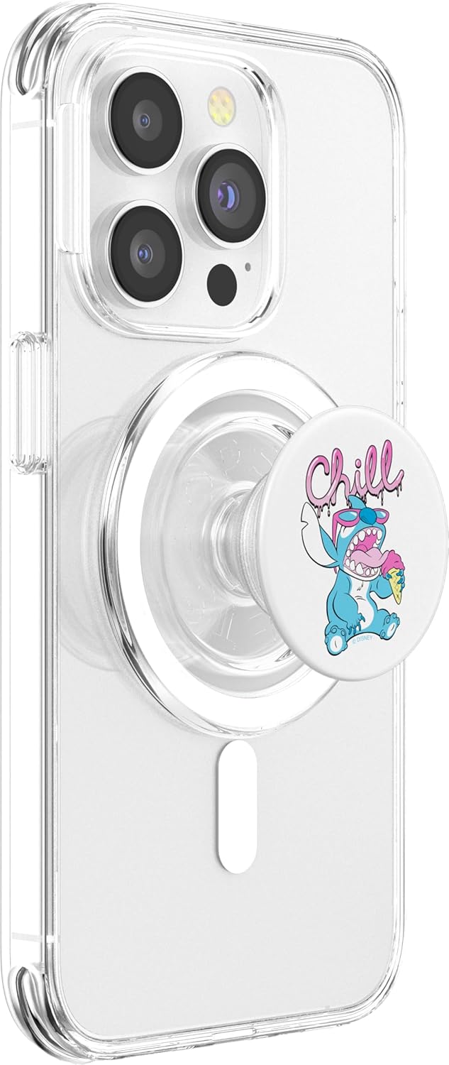 Disney Lilo and Stitch Chill Ice Cream Melting PopSockets MagSafe PopGrip for iPhone