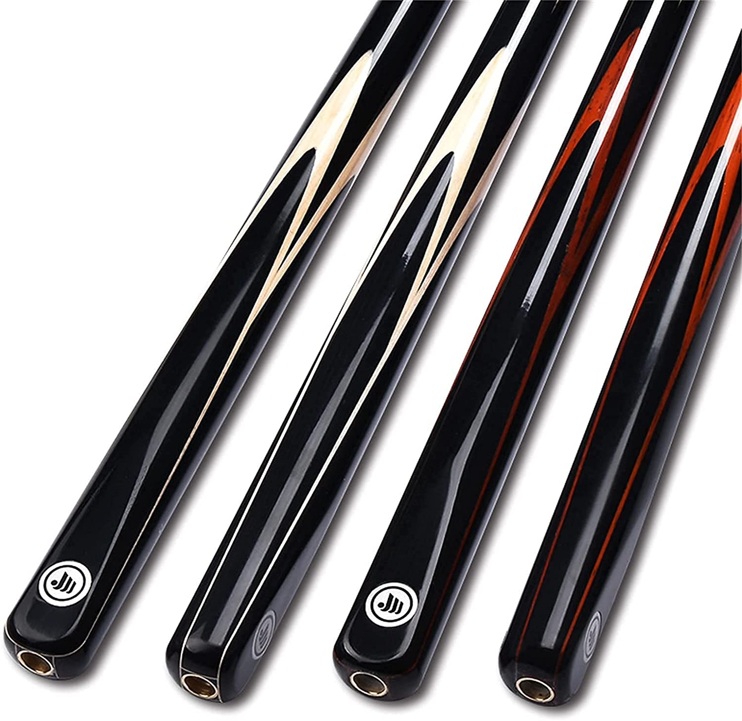 Fegtrty Lot De 4 Queues De Billard En Bois D’Érable – 145 Cm – Accessoires De Billard Professionnels