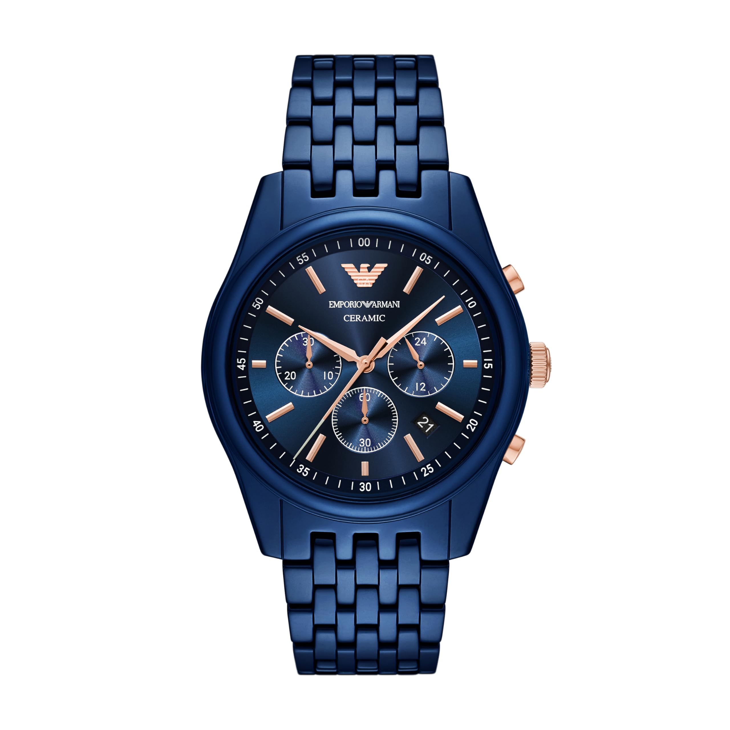 emporio armani Analog Blue Dial Men's Watch-AR70016-picture-19