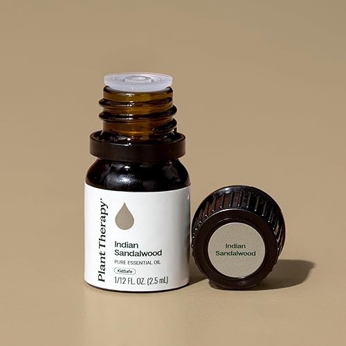 Miniatura 7 de Plant Therapy Aceite esencial indio de sándalo, 2,5 mL (1/12 oz) 100% puro, sin diluir, grado terapéutico