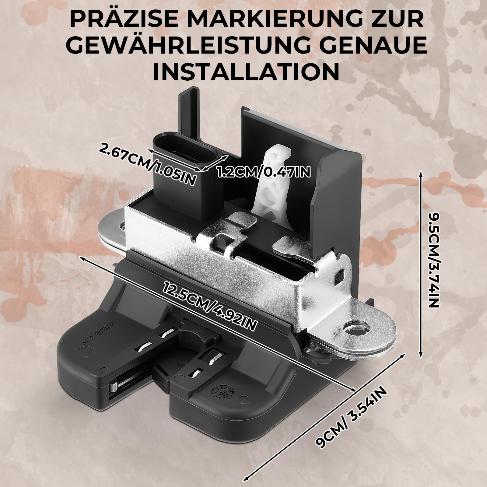 Serratura per portellone posteriore per VW Golf 5 6 GTI Passat NEW POLO TIGUAN Seat Leon ALTEA IBIZA Skoda 6RD827505A 5ND827505 5KD827505