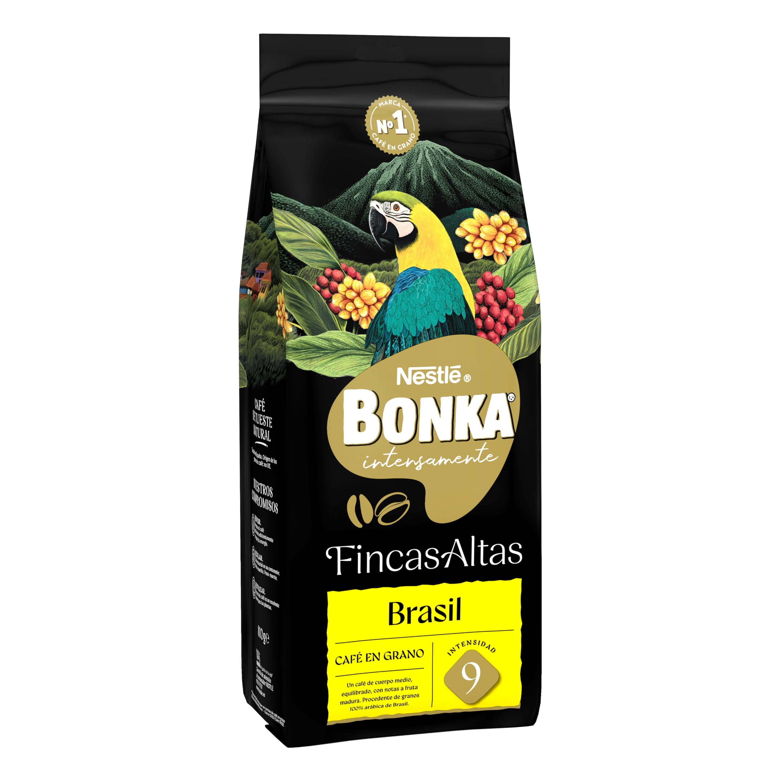 BONKA Cafe Grano Natural Arábica Brasil 800g