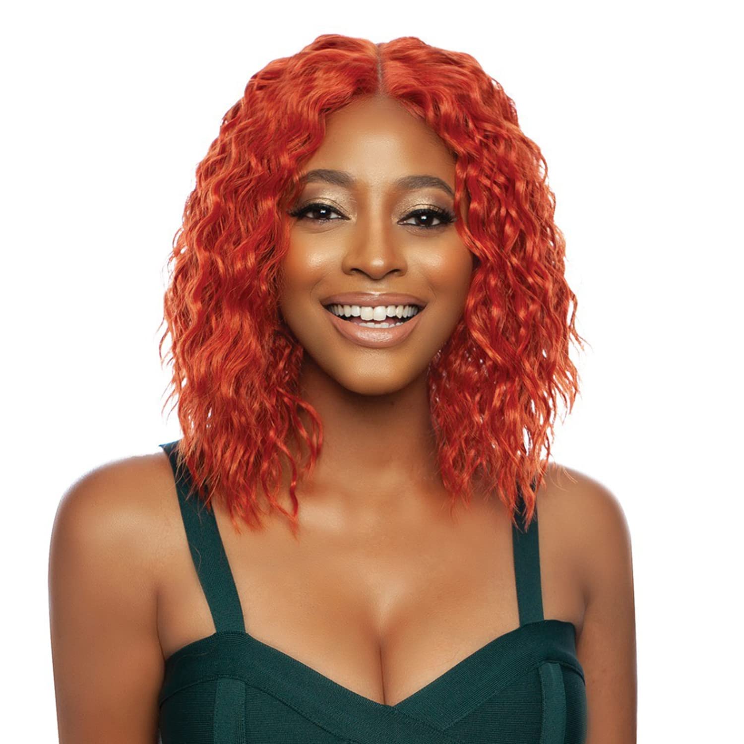 Mane Concept Human Hair Blend HD Lace Front Wig Melanin Queen 4" Deep Part MLHC205 Fenella (2)