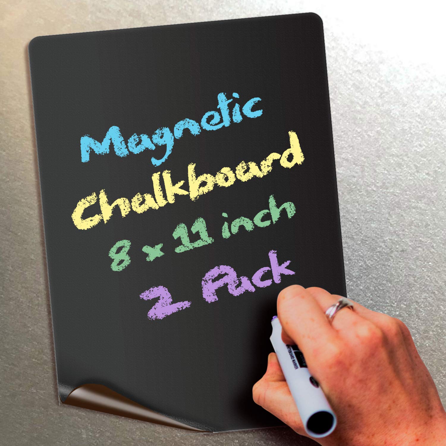 Buy Chalkboard Notes 8 x 11 inch, 2 Pack Decorative